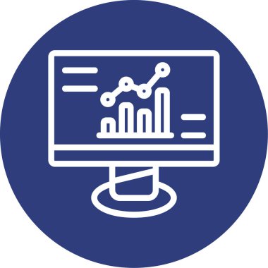 İş simgesi, simge, bilgi grafiğinin vektör çizimi,