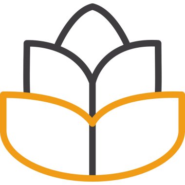 kitap simgesi vektör illüstrasyonu