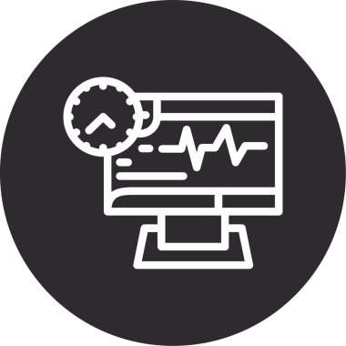 seo modern simgesinin vektör illüstrasyonu