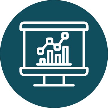 seo modern simgesinin vektör illüstrasyonu