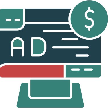 reklam tanıtım tanıtım simgesi tam stil