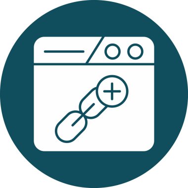 seo modern simgesinin vektör illüstrasyonu