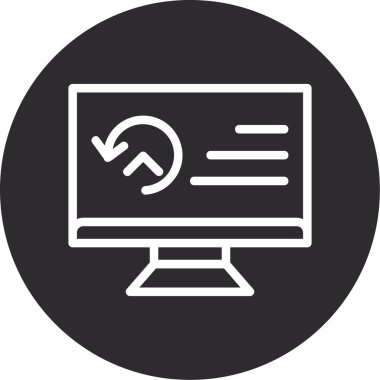 seo modern simgesinin vektör illüstrasyonu