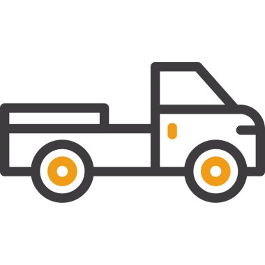 araba servis simgesi vektör illüstrasyonu