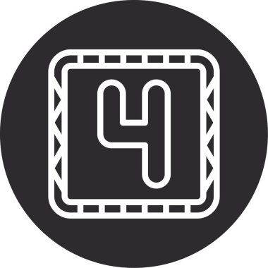 Modern b 'nin vektör illüstrasyonu eksik simgesi