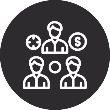 seo modern simgesinin vektör illüstrasyonu