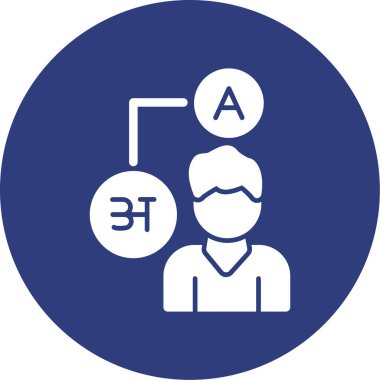 Bir erkek ve kadın ikonunun vektör illüstrasyonu