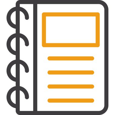 kağıt simgesi, vektör illüstrasyonu