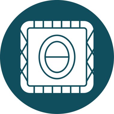 Modern b 'nin vektör illüstrasyonu eksik simgesi