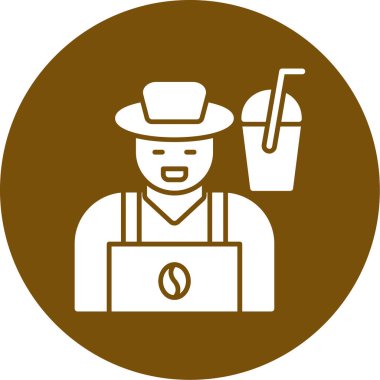 kovboy simge vektör çizim