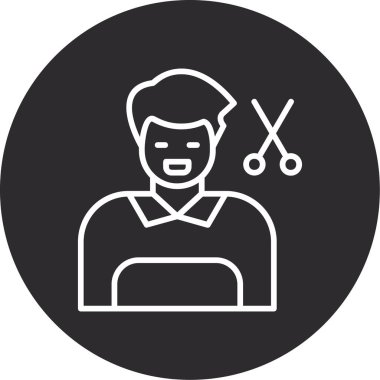 Modern simgenin vektör illüstrasyonu