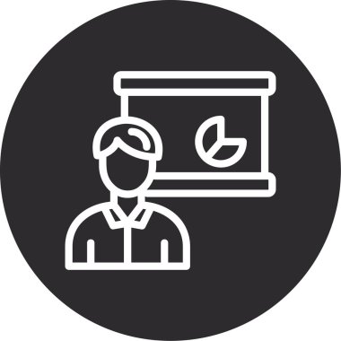 seo modern simgesinin vektör illüstrasyonu