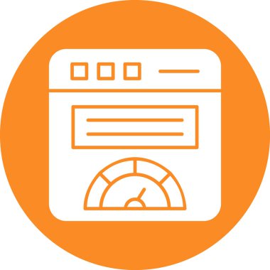 seo modern simgesinin vektör illüstrasyonu