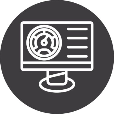 bilgisayar simgesi vektör illüstrasyonu