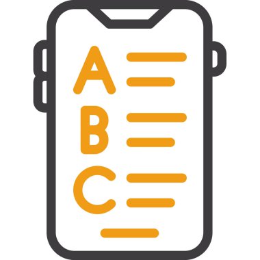 Pano. Web simgesi basit illüstrasyon