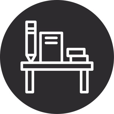 Modern eğitim ikonunun vektör illüstrasyonu