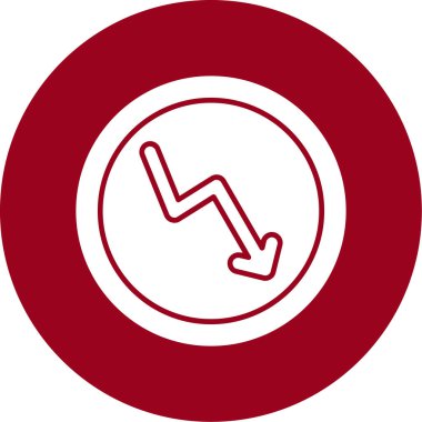 ok simgesi vektör illüstrasyonu