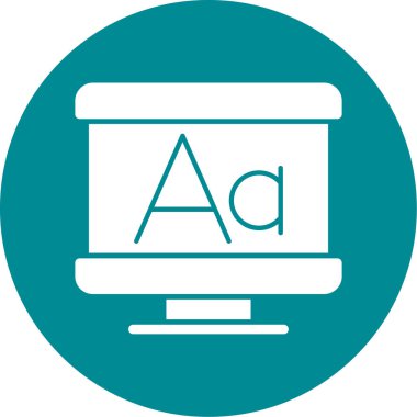 + işareti olan bilgisayar monitörü.