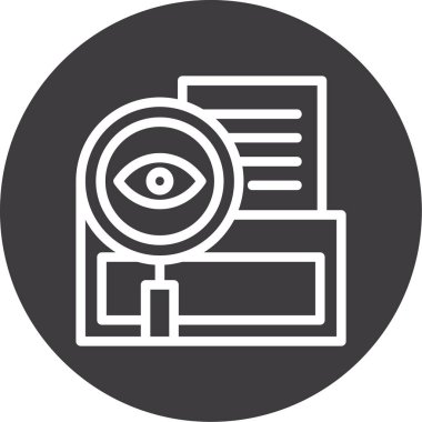 seo modern simgesinin vektör illüstrasyonu