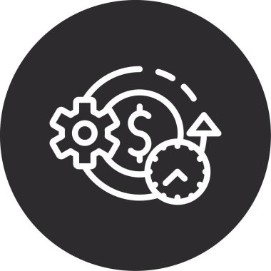 seo modern simgesinin vektör illüstrasyonu