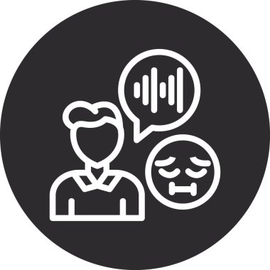 Modern simgenin vektör illüstrasyonu