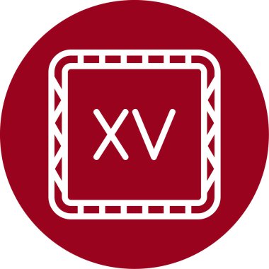 Modern b 'nin vektör illüstrasyonu eksik simgesi