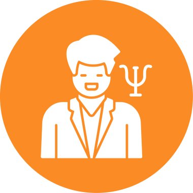 Çapraz ikon vektör illüstrasyon tasarımlı adam doktor