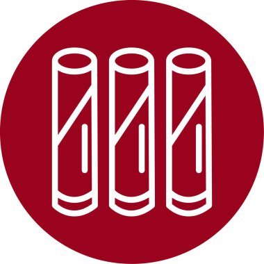 Modern eğitim ikonu tasarımının illüstrasyon vektörü grafiği