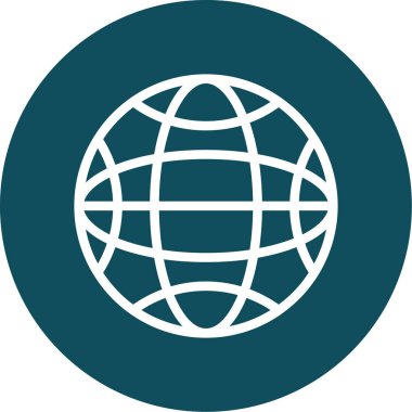 vektör Dünya simgesi illüstrasyonu