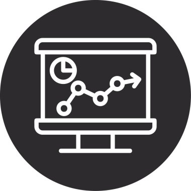 seo modern simgesinin vektör illüstrasyonu