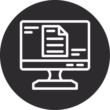 Dosya Vektörü Kabartma Simgesi Tasarımı