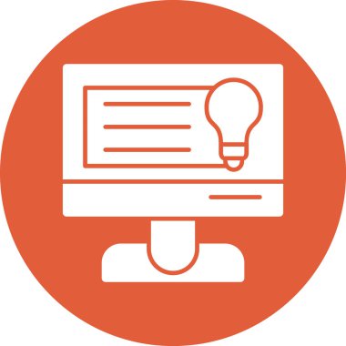 seo modern simgesinin vektör illüstrasyonu