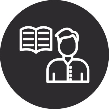 Eğitimin vektör illüstrasyonu, eğitim simgesi