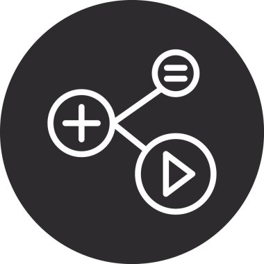 Vektör illüstrasyonu, seo modern simge