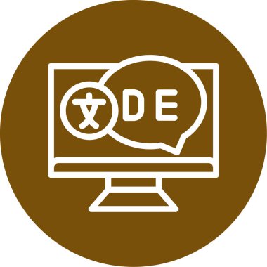 Web vektör tasarım simgesi