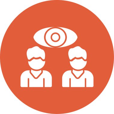 Göz. Web simgesi basit tasarım