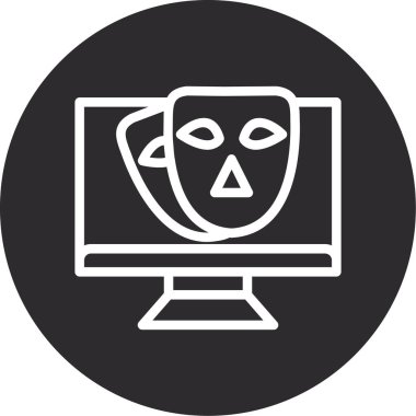 Modern eğitim ikonunun vektör illüstrasyonu