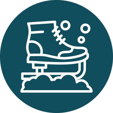 vector illustration of skate icon