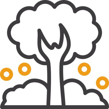 Orman doğa simgesi ana hatlarıyla