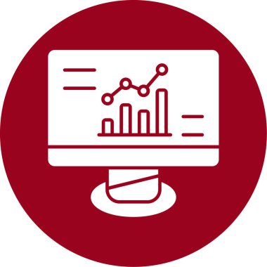 İş simgesinin vektör illüstrasyonu