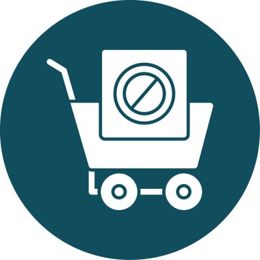 Alışveriş Aracı Simgesi Vektörü