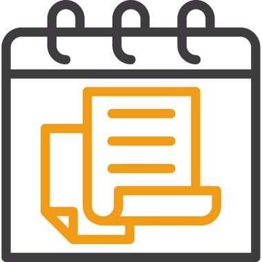 ajanda iş listesi simgesi