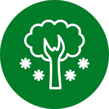 Vektör Ağacı Simgesi illüstrasyonu