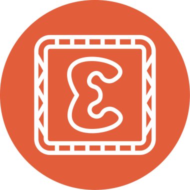 Ekmek. Web simgesi basit illüstrasyon