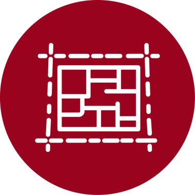 Labirent simgesi, basit biçim