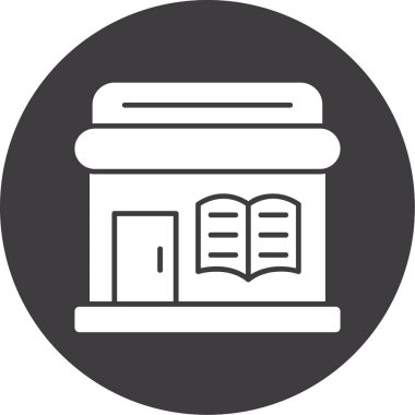 kitap simgesi vektör illüstrasyonu