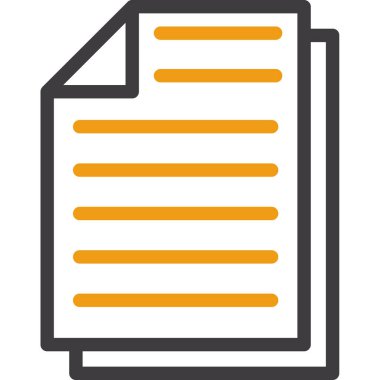 Kağıt tablonun vektör illüstrasyonu