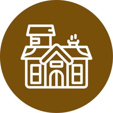 House vektör simge işareti simge vektör çizim kişisel ve ticari kullanım için..