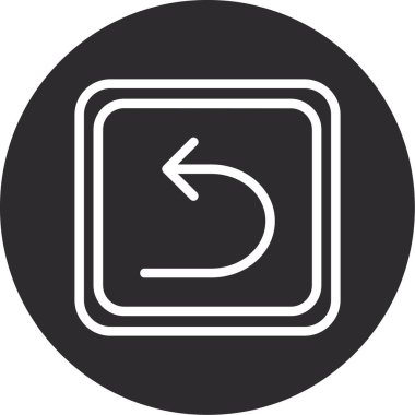 ok simgesinin vektör illüstrasyonu