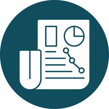 seo modern simgesinin vektör illüstrasyonu